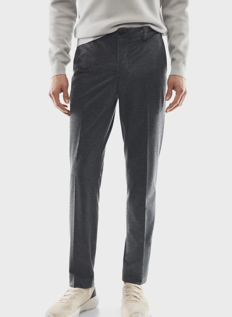 Mango Man Essential Slim Fit Trousers