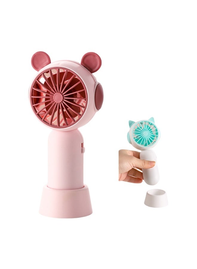 Nariele New Portable Mini USB Charging Handheld Fan Desktop Stand