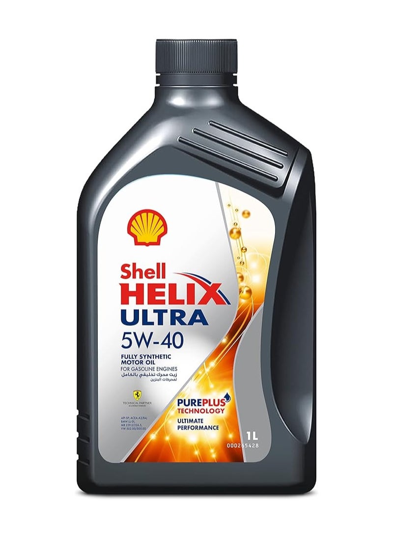 Shell Helix Ultra I 5W-40 Fully Synthetic Motor Oil 1L 