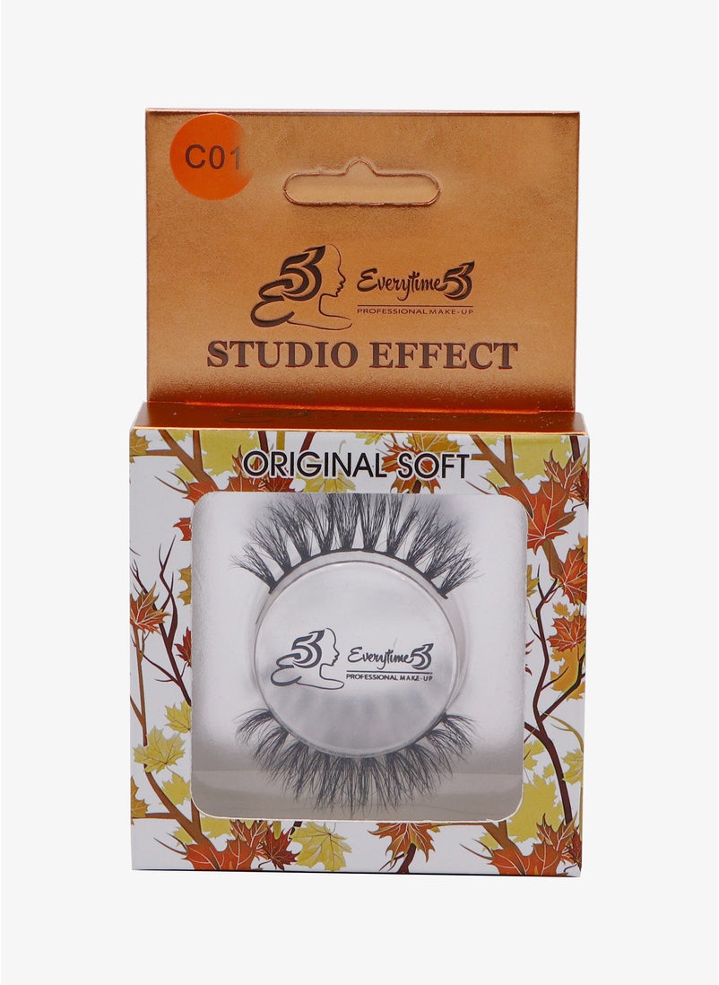 Everytime53 Everytime53 Women's Studio Effect False Eyelashes - C01  - Image 1