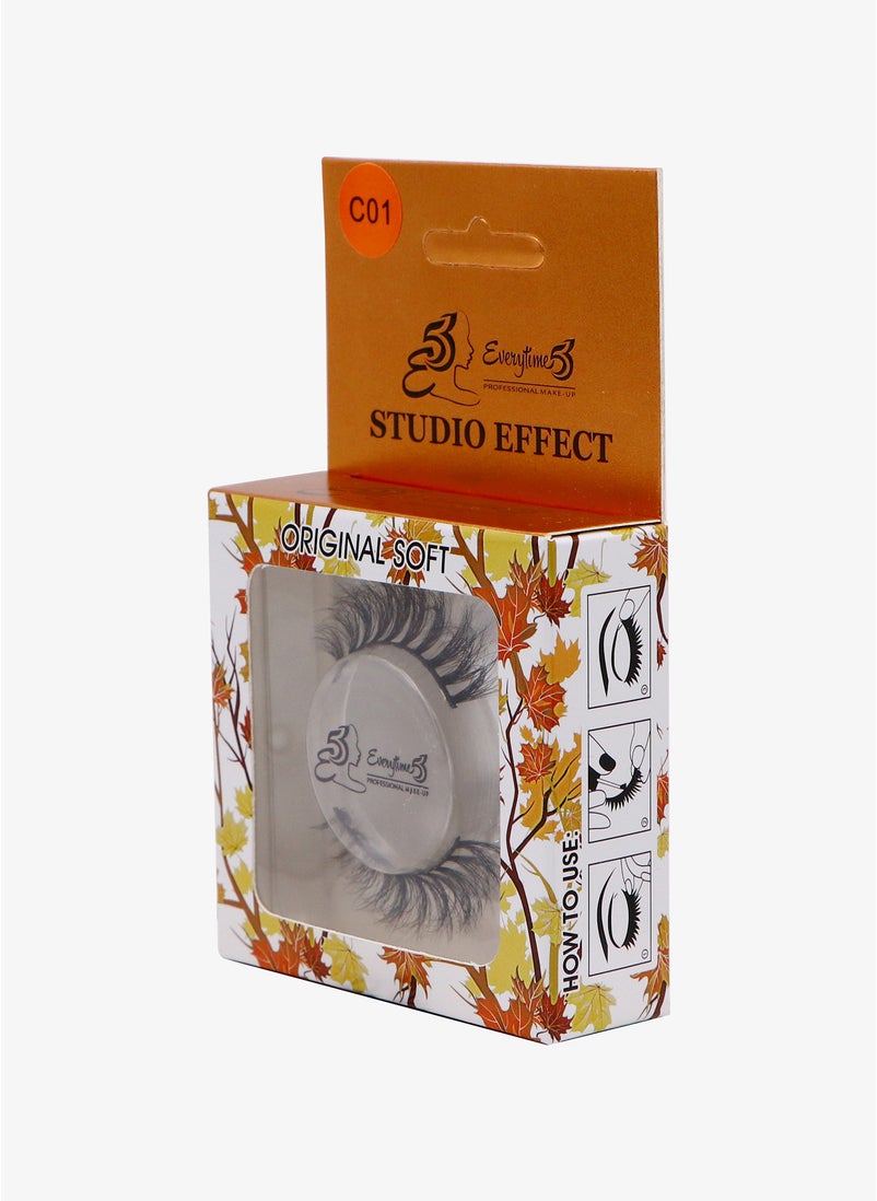 Everytime53 Everytime53 Women's Studio Effect False Eyelashes - C01  - Image 2