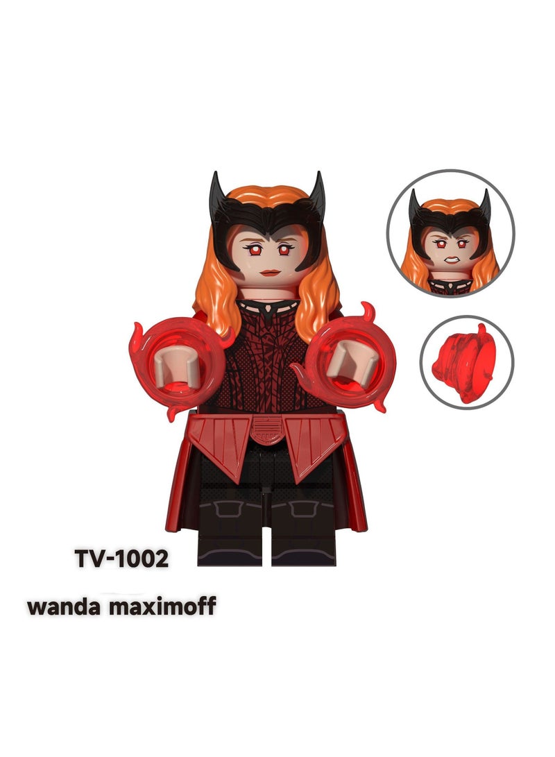 Nariele سلسلة سوبر إنجليزي TV6201 جوهرة آوشوانغ كابتن أمريكي لي لعبة تجميع 8 قطع - Image 3