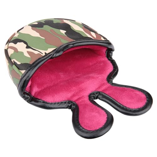 Golf Builder Green Camouflage Golf Club Mid Mallet Head Cover Small Mallet Cover for Center Shaft Putter - Image 4