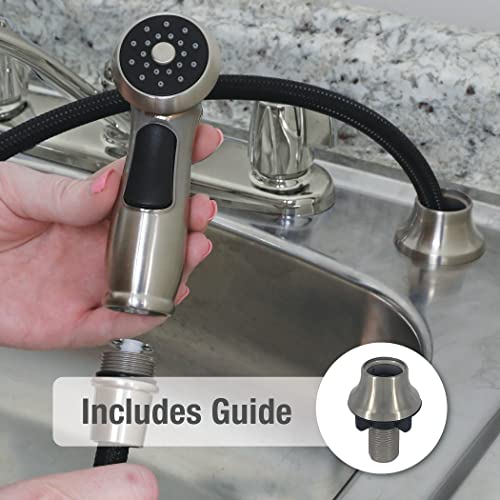 Danco 10337 Universal Premium Kitchen Sink Side Spray, Brushed Nickel - Image 2