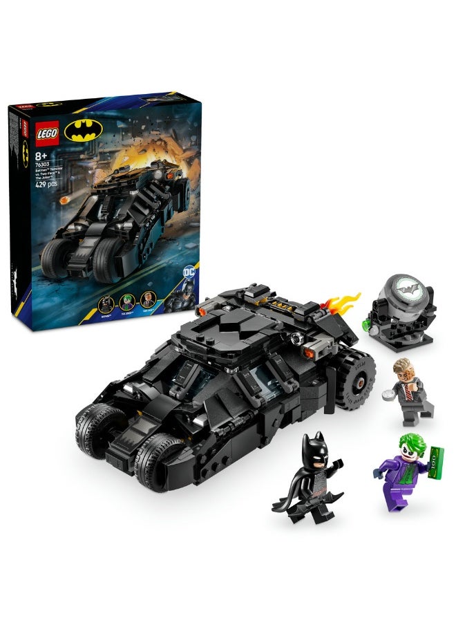 LEGO DC Batman™: Batman Tumbler vs. Two-Face™ & The Joker™ Toy Car 76303 (429) Pieces  - Image 1