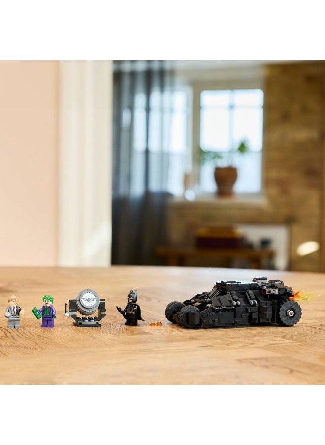 LEGO DC Batman: Batman Tumbler vs. Two-Face & The Joker - Batmobile Car Toy with 3 Minifigures - Super Hero Set - Gift for 8 Plus Year Old Boys, Girls and Dark Knight Fans 76303 (429 pieces)  - Image 5