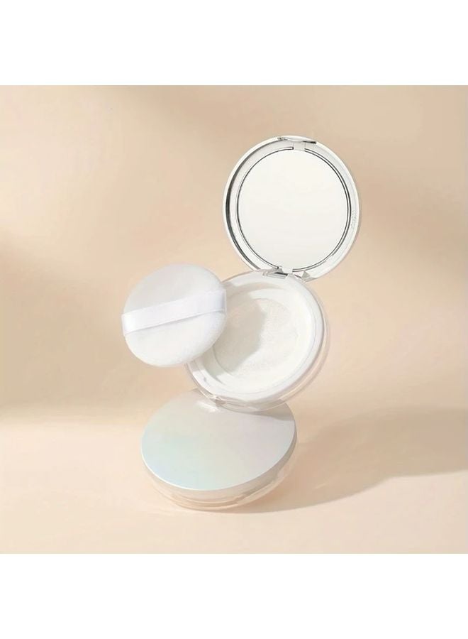 Compact Leak Proof Mini Travel Cosmetic Case Flip Top Lid 2 95 Inch Size Argent Color - Image 3