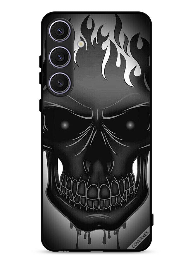 Covernex Samsung Galaxy S25 FE Protective Case Cover Skull Art - Image 1