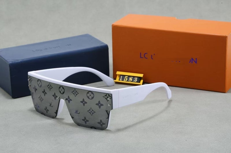 1583 European Style One-Piece Fashionable Sunglasses for Women and Men