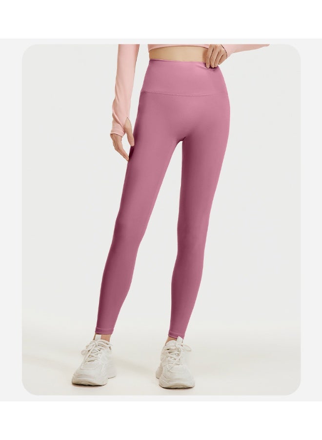 Yoga Pants For Women High Waist Elastic Hip Lift Fitness Leggings Soft Naked Feel GYM Clothes Workout Running Tights  - Image 2