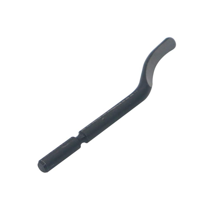LingGan Hand Metal Deburring Tool NB1100 Handle + 10 pcs BS1010 Rotary Deburr Blades, Burr Remover Hand Tool for Wood/Plastic/Aluminum/Copper and Steel - Image 5