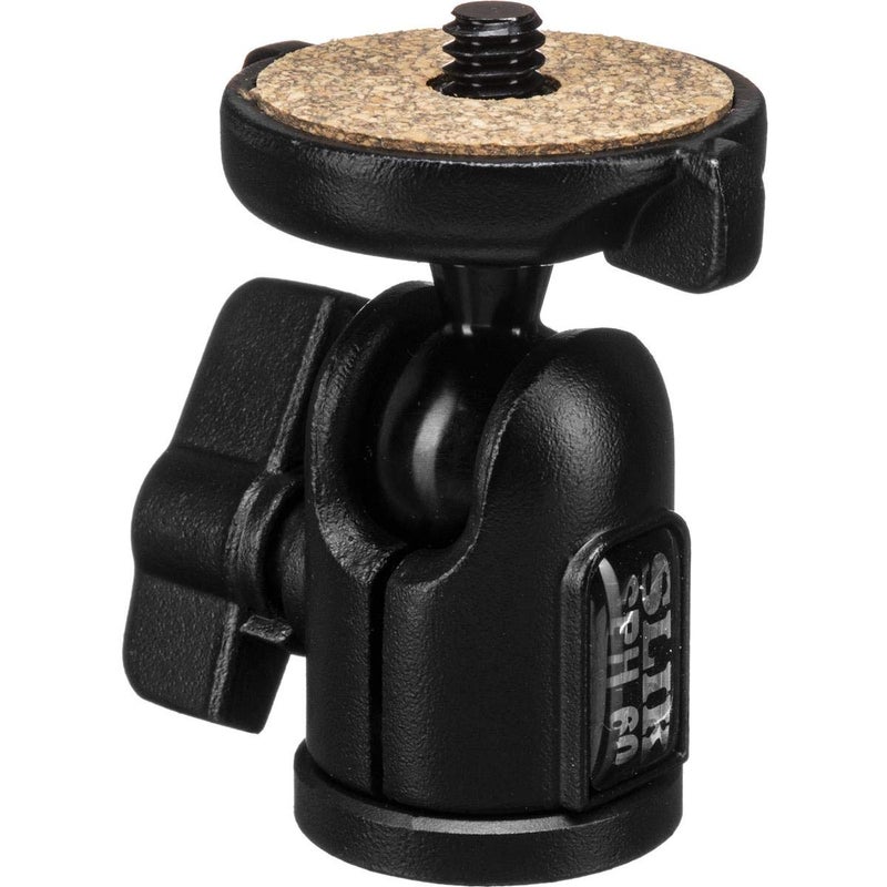 SLIK SBH-60 Small Compact Ballhead, Supports 1.25 lbs., Black (618-606) - Image 1