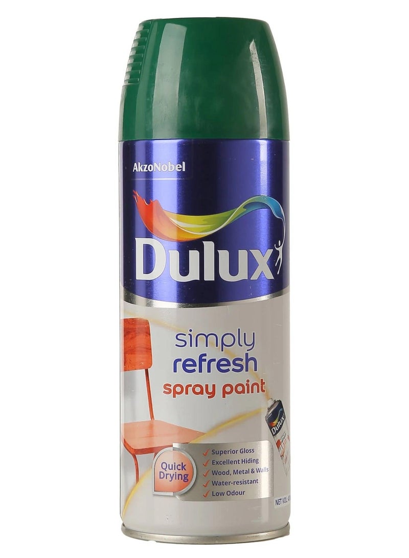 ديولكس طلاء بخاخ سيمبلي ريفريش 400 مل أخضر داكن لامع - Image 1