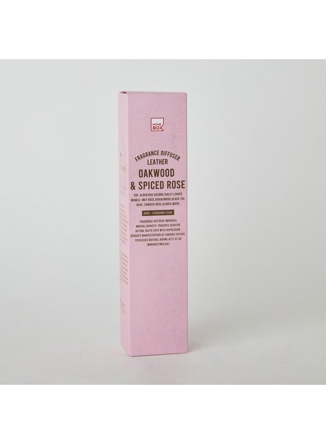 Home Box Abbey Old World Oak Wood and Spice Rose Reed Diffuser 180 ml  - Image 4