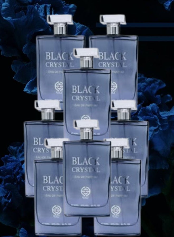 EMY 8 Pieces Black Crystal Perfume 100ML - Image 1