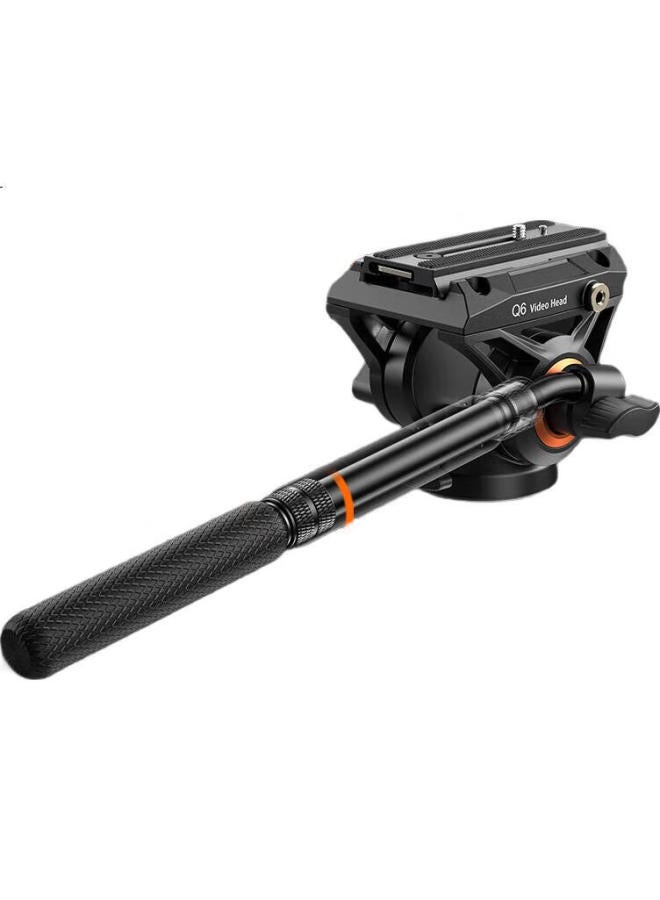 COMAN Q6 Hydraulic Pan Tilt Camera Tripod Professional Photography Video Portable Tripod Dslr Mobile Stable Support Compatible With Manfrotto/Dji Stabilizer Damping Pan Tilt - Image 1