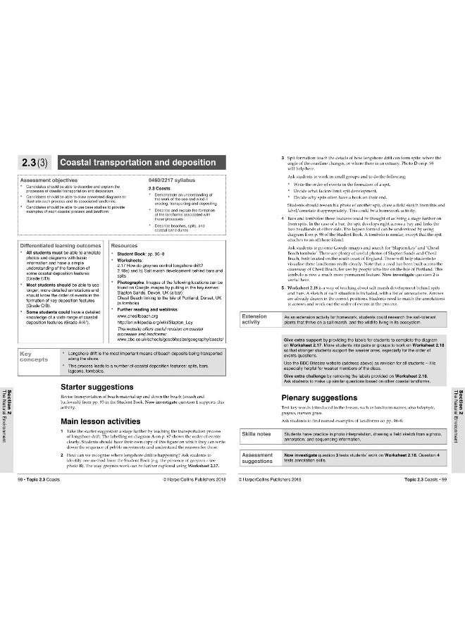 Collins Cambridge IGCSE™ Geography Teacher Guide  - Image 5