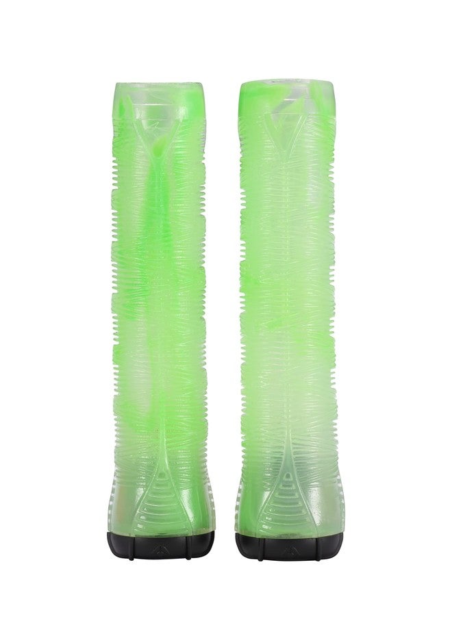 Envyscooters Smoke TPR Handgrips V2 - Green - Image 1