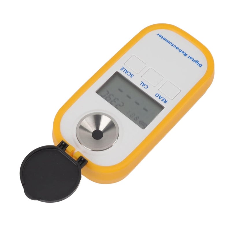 Durability boosted processed material Digital Meter Refractometer, 0‑80% Scale Range for White Handheld Refractometers Alcohol Volume Percent Measurement Concentration Tester Store exclusive new item Backup reserve local stock No shipping delay Pre-stock well-packed goods Reliable durability Limited stock Combine quality & fair price Domestic distribution ready Upgraded new version Cross product compatible Globally trusted quality Big & small space compatible Offer ending soon Shock rubber edge Hanging space save Worldwide popular practical build Wear resistant Worldwide simple practical design Single & bulk storage compatible User tested optimized build Field test upgraded craftsmanship Nationwide courier network Light & sturdy Market trending pick - Image 5