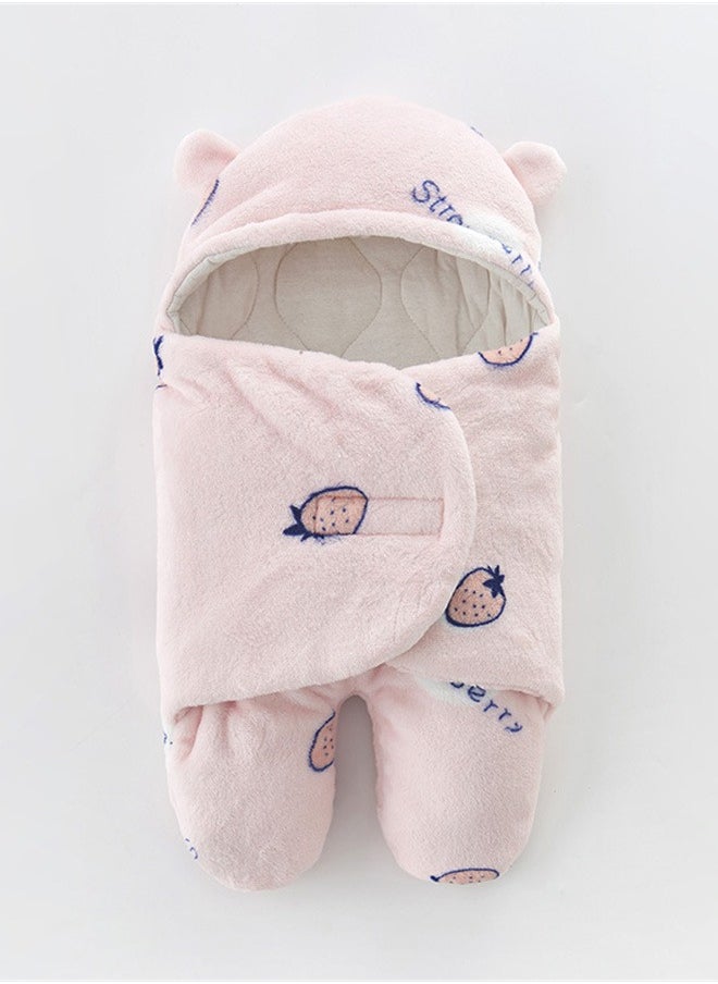 Loquat Squality Baby Sleeping Bag Thickened Split Leg Anti Kick  - Image 1