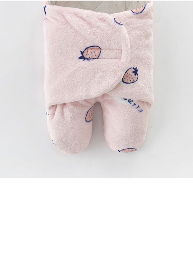 Loquat Squality Baby Sleeping Bag Thickened Split Leg Anti Kick  - Image 2