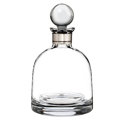 Waterford Waterford Elegance Decanter Short Platinum Band Crystal Glass