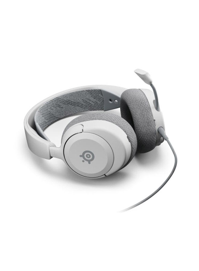 steelseries Arctis Nova 1 Multi-System Gaming Headset, Hi-Fi Drivers, 360° Spatial Audio, AirWeave Memory Foam Ear Cushions, Ultra Lightweight, PC, PS5, PS4, Xbox, White | 61607 - Image 3