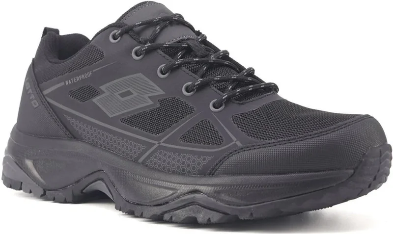 LOTTO Felton Wp 3pr Black Waterproof Outdoor Men's Shoes