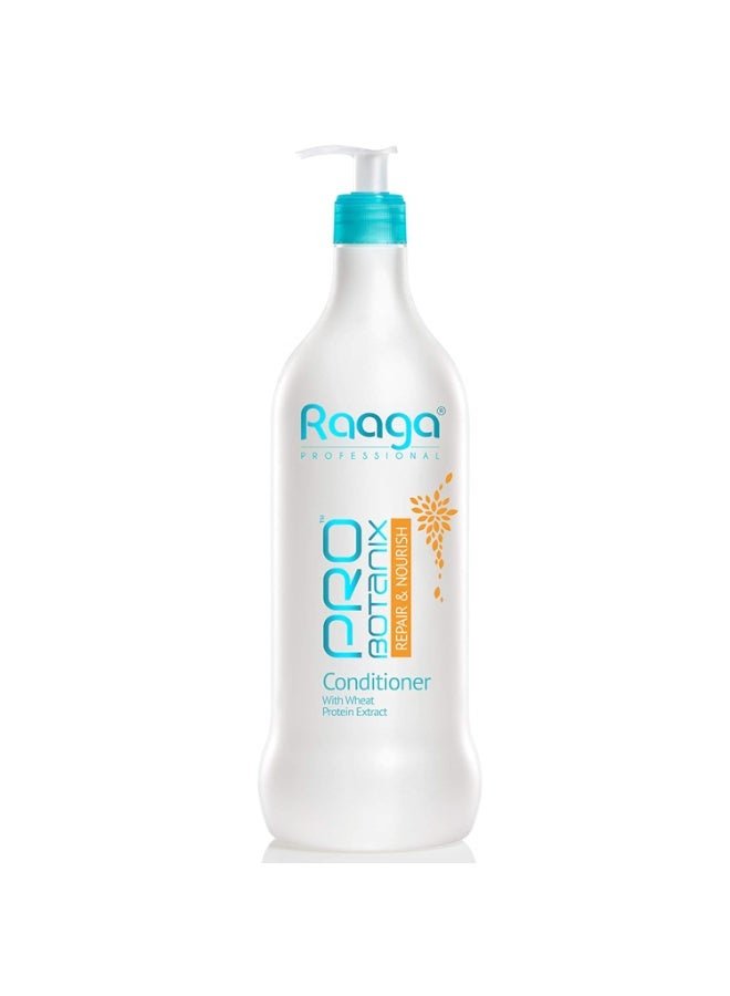 Raaga Professional Pro Botanix Repair and Nourish Conditioner, Wheat Protein Extract, 1000 ml - Image 1
