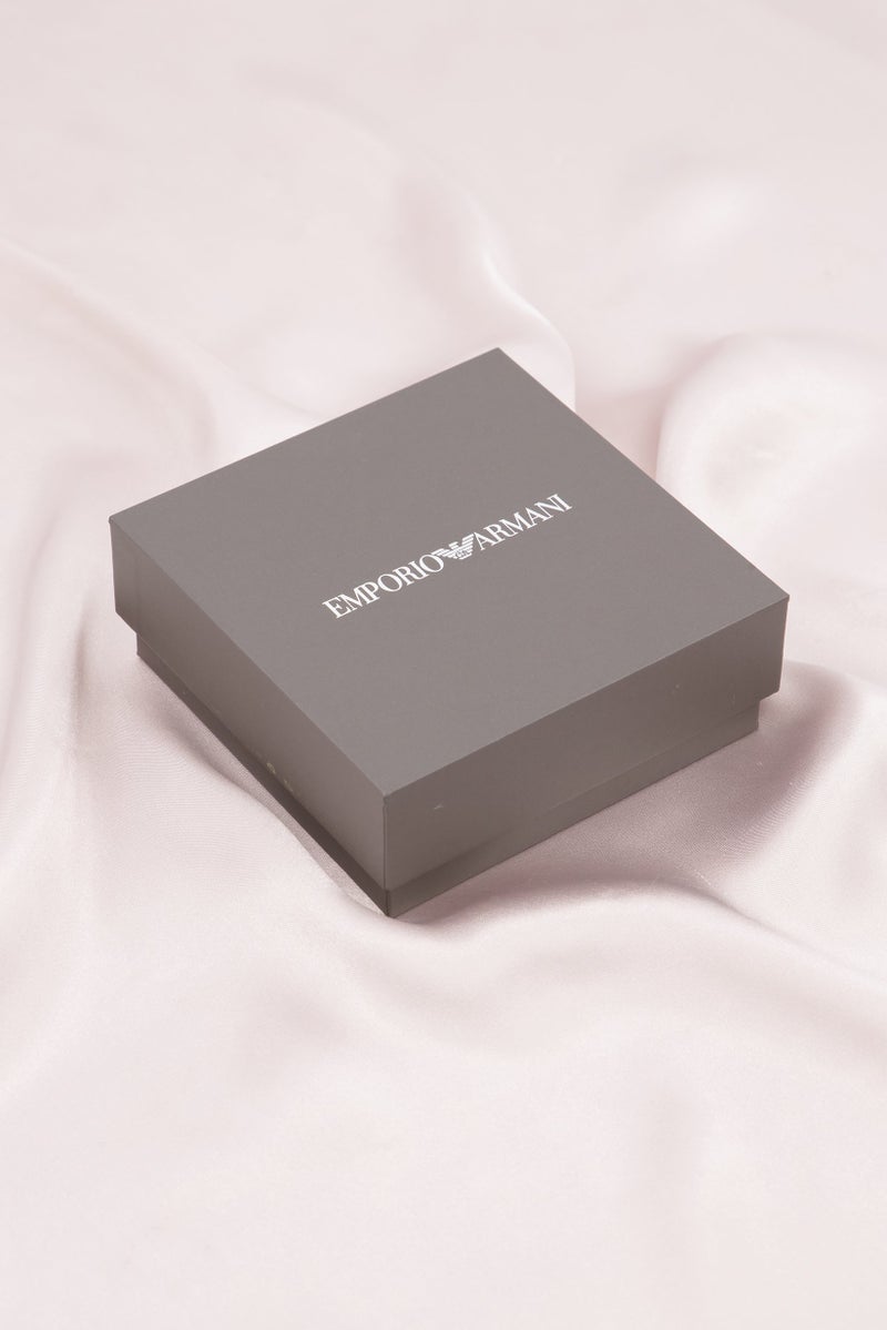 EMPORIO ARMANI Women EG3542221 Sterling Silver Chain Bracelet, Rose Gold  - Image 2
