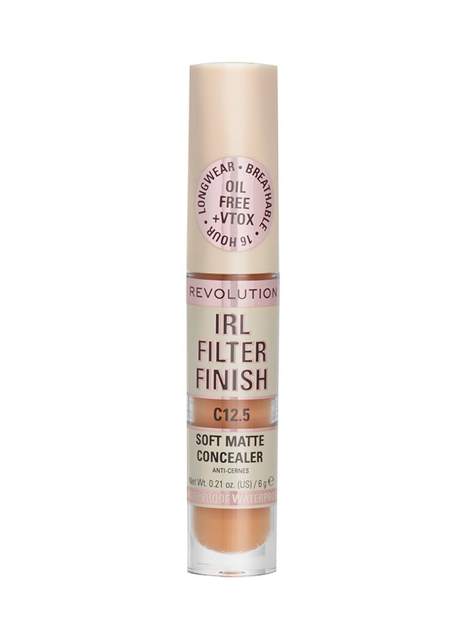 Makeup Revolution IRL Filter Finish Concealer C12.5 