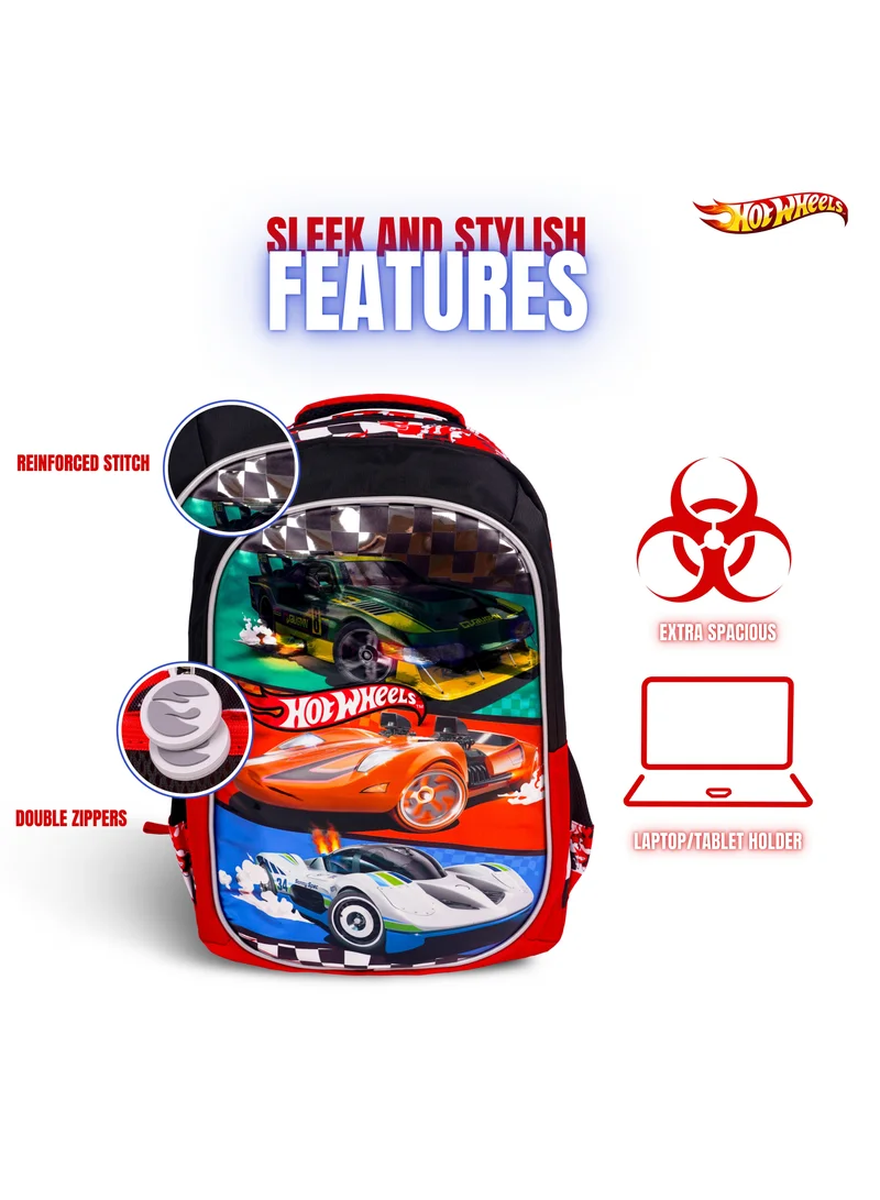 Mattel Games Mattel Hotwheels Racing Team Backpack 18 Inches