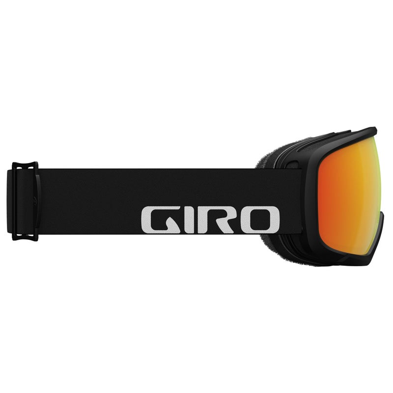 Giro Ringo Asian Fit Ski Goggles - Snowboard Goggles for Men, Women & Youth - Black Wordmark Strap with Vivid Ember Lens - Image 3