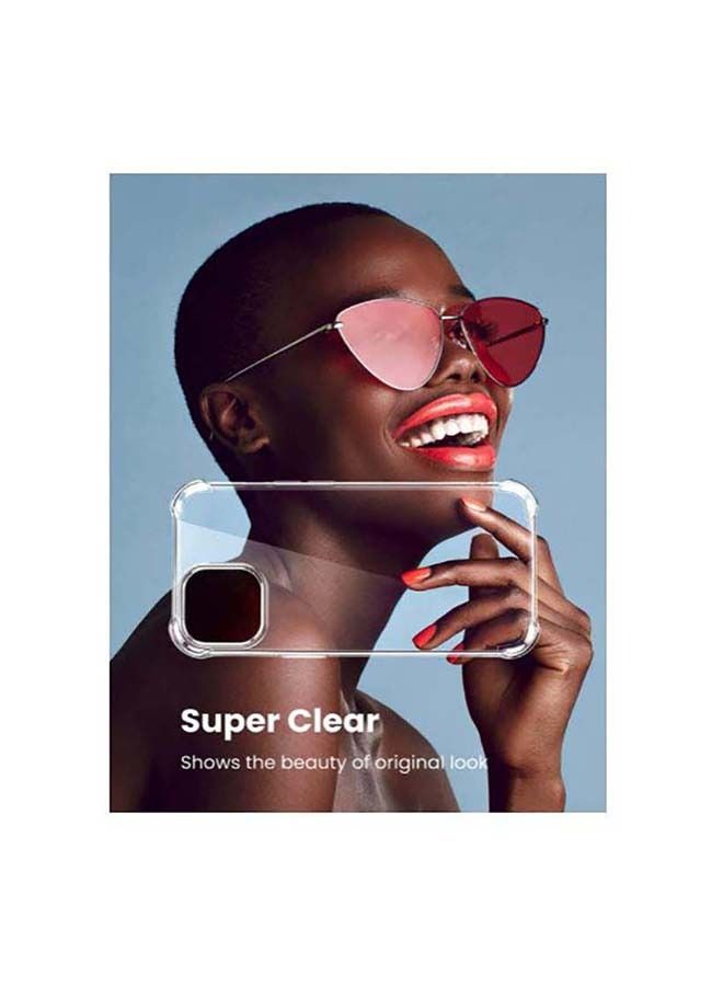 غطاء خلفي واقٍ من مادة TPU لهاتف آيفون 13 برو ماكس شفاف - Image 3