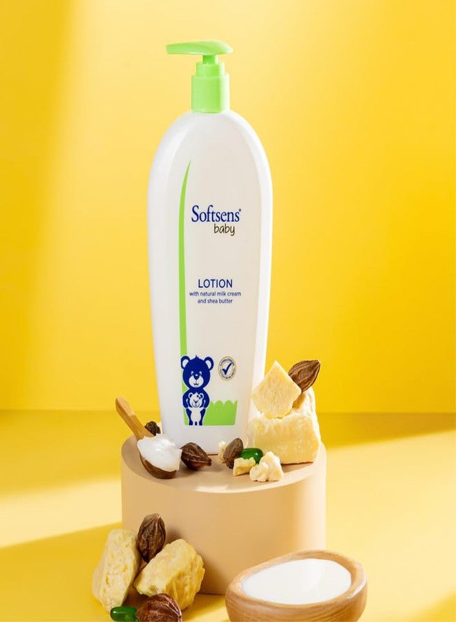 Softsens Baby Nourishing Lotion with Milk Cream & Shea Butter | No Harmful Chemicals, No Paraben and Phthalates,SLS Free For all skin types 400ml - Image 5