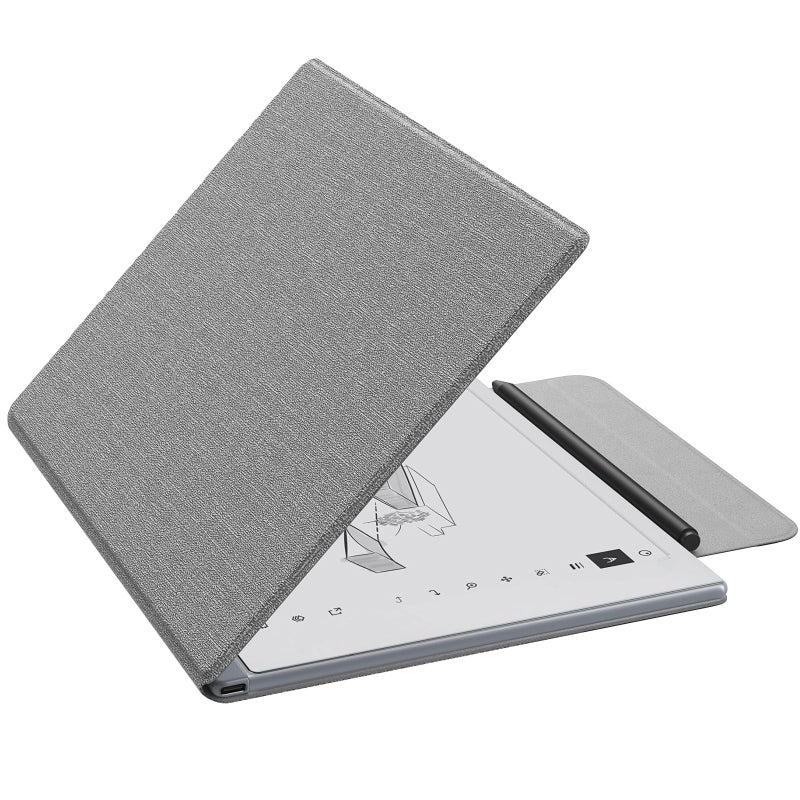 MoKo Case for Remarkable 2 Tablet, Ultra-Thin Magnetic Case with Wide Pen Protective Clasp, Smart Cover Folio for Remarkable Tablet 2 10.3" 2020 Release, Denim Gray - Image 1