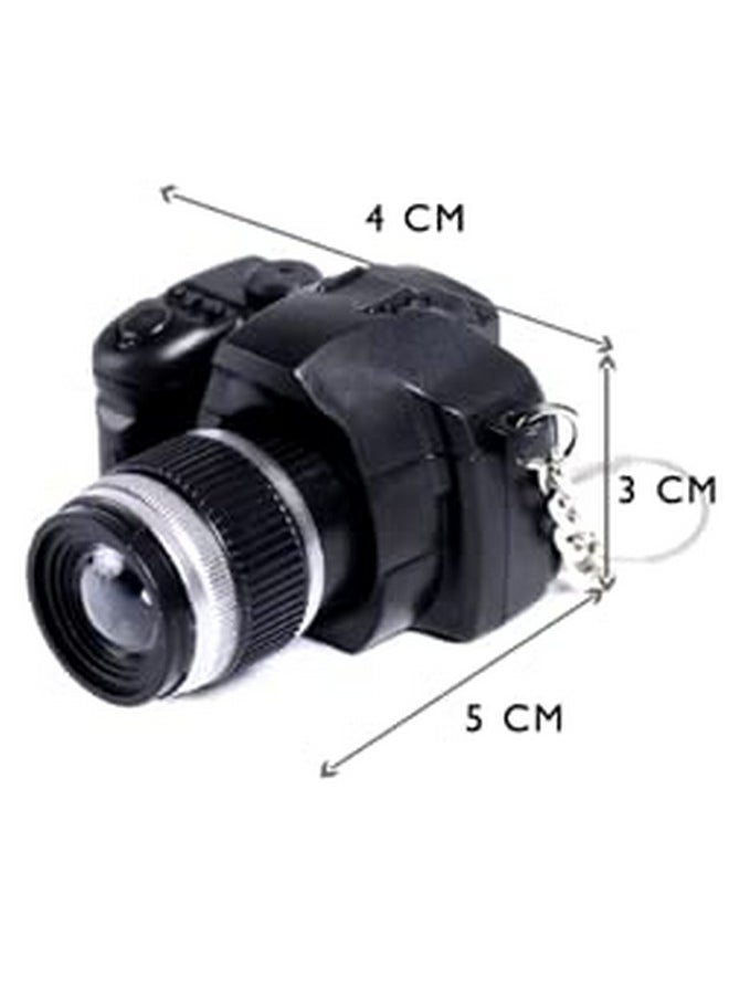 exciting Lives - - Mini Camera Led Keychain- Gift For Christmas Day, New Year, Birthday, Anniversary, Diwali Gift, Gift For Friends, Husband, Photographers, Boyfriend- Keyring | Plastic, Amber - Image 1