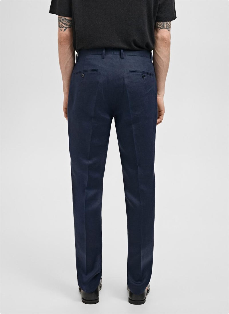 Mango Man Casual Slim-Fit Pants  - Image 2