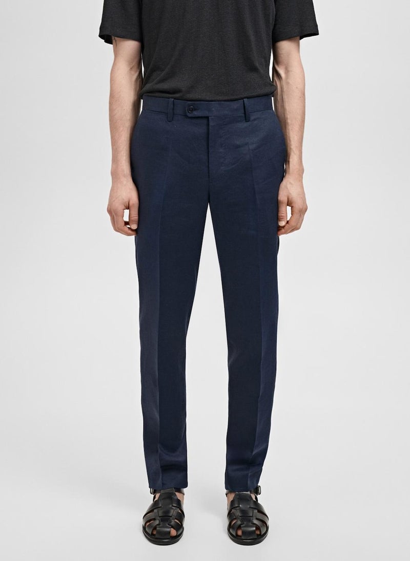 Mango Man Casual Slim-Fit Pants  - Image 1