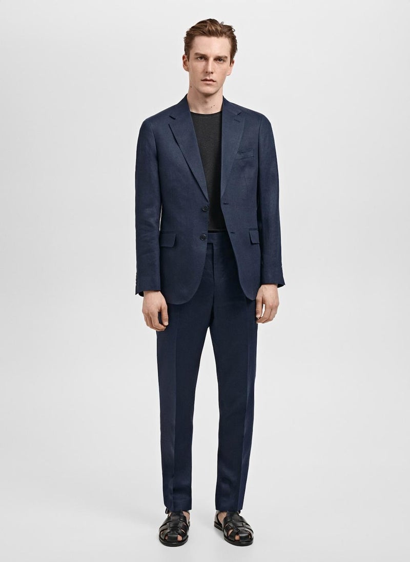 Mango Man Casual Slim-Fit Pants  - Image 4