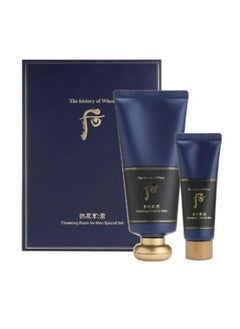 The history of Whoo THE HISTORY OF WHOO Gongjinhyang Cleansing Foam Special Set for men 180ml Free 40ml 