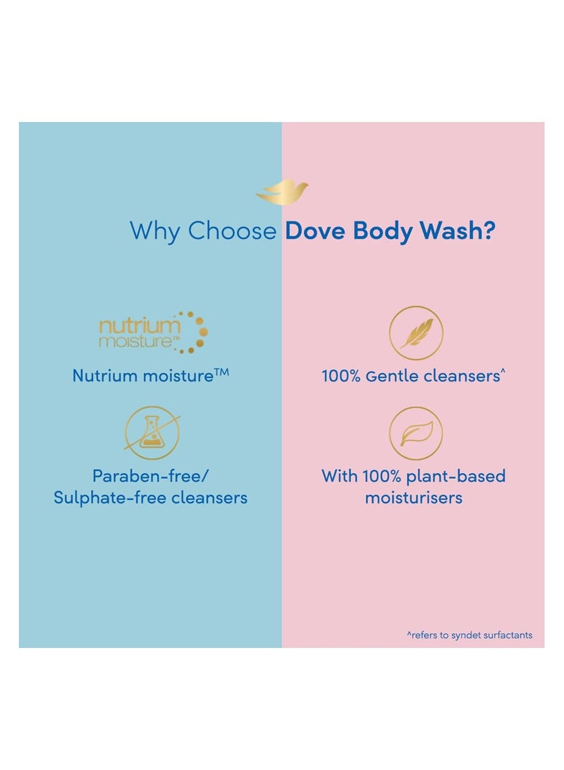 دوف غسول الجسم دوف المغذي العميق مع المرطبات للحصول على بشرة أكثر نعومة لجميع أنواع البشرة 800 مل - Image 4