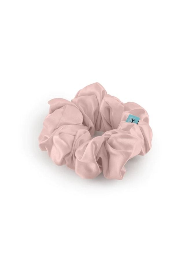 BRIGHTLY LABS Upgrade Your Hair Routine with 100% Pure Mulberry Hair Ties - 22 Momme Anti Hair Loss, No Breakage, Anti Crease, Anti Frizz Hair Scrunchies, Black Elastic Hair Band.  - Image 2