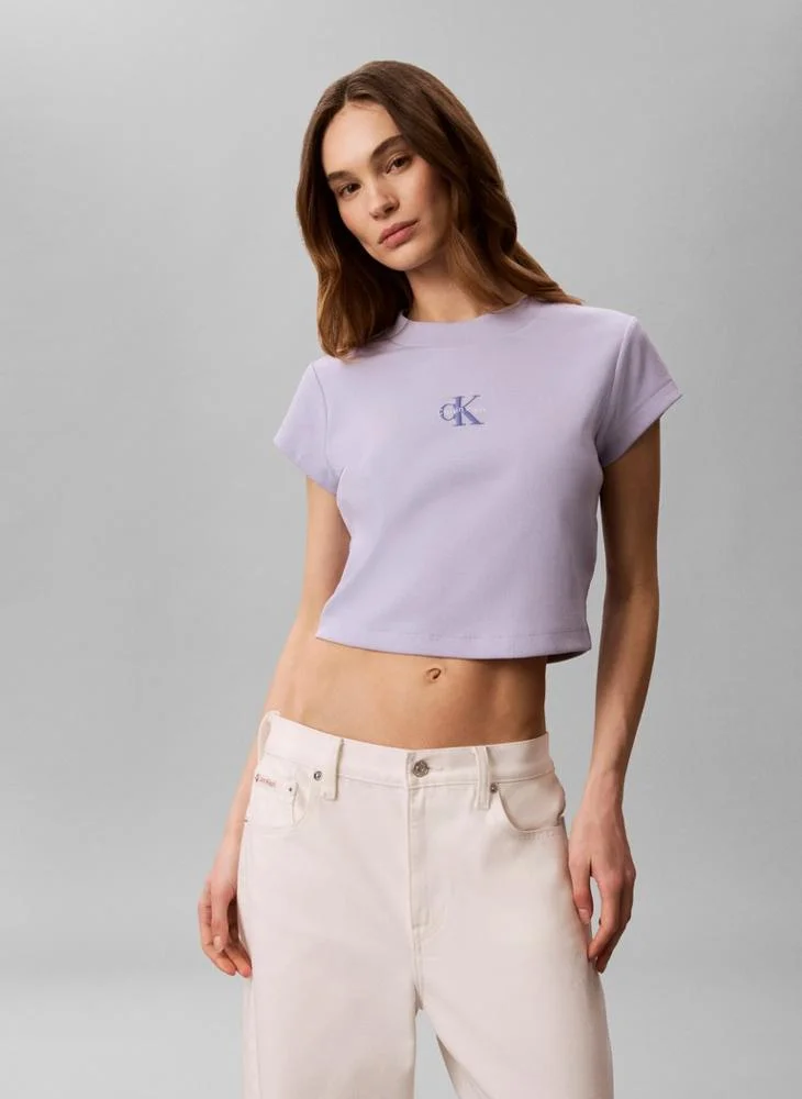 Monologo Baby Rib T-Shirt