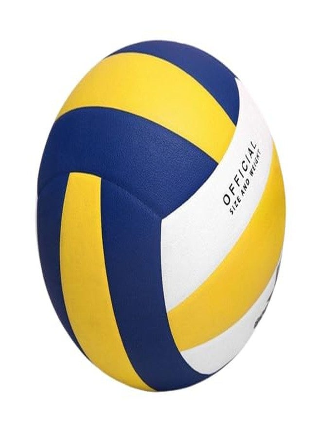 Classic Eagle Soft Rubber Volleyball with Air Pump Official Size and Weight Size-4 (Pack of 1) - Image 2