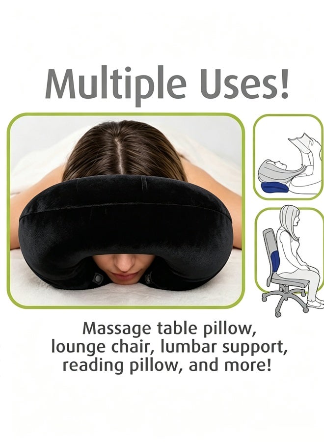 Berma Baby Head And Neck Support Airplane Pillow,Travel Pillow, Office Lunch Break Pillow, Travel Neck Pillow, Airplane Car U-Shaped Pillow, U-Shaped Neck Pillow, Very Suitable For Travel - Image 4