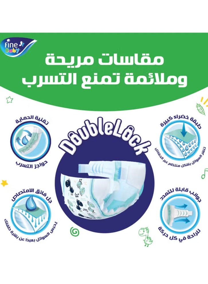 Fine Baby Diapers Size 6 Junior (16+ kg) 36 Diapers - Image 4