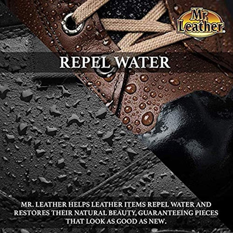 Mr. Leather Leather Cleaner & Conditioner for Automotive, Upholstery, Leather Luggage and Bags (Liquid Pack of 2) - Image 5