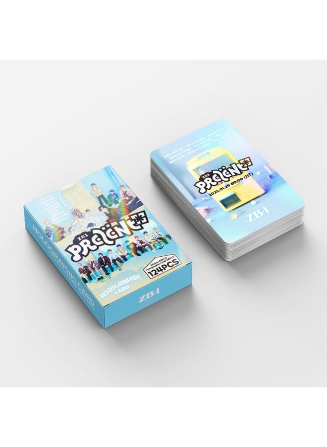 NIBEMINENT 124 Pcs Kpop ZEROBASEONE ZB1 Lomo Cards Card For Fans Collection Gifts - Image 3