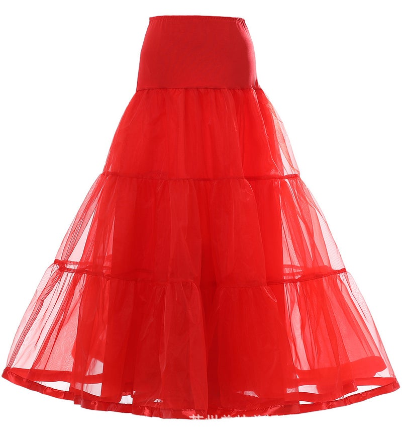 Floor-Length A-Line Wedding Petticoat, Boning-Free - Image 4